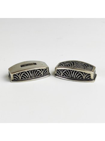 "Графские мини" пара шампурная, белая бронза