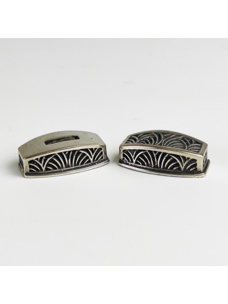 "Графские мини" пара шампурная, белая бронза