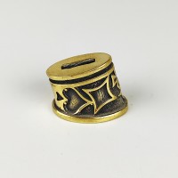 "Карты" вид 2, шампурная оковка, латунь