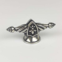 "Монарх мини" оковка шампурная, белая бронза