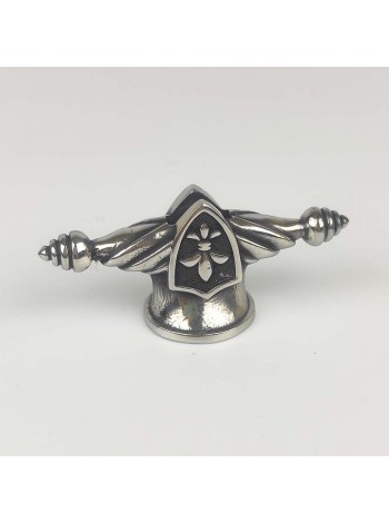 "Монарх мини" оковка шампурная, белая бронза