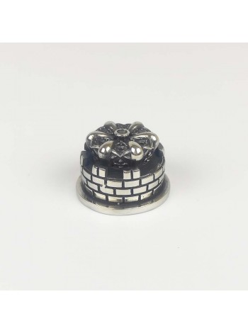 "Монарх мини" тыльник шампурный, белая бронза