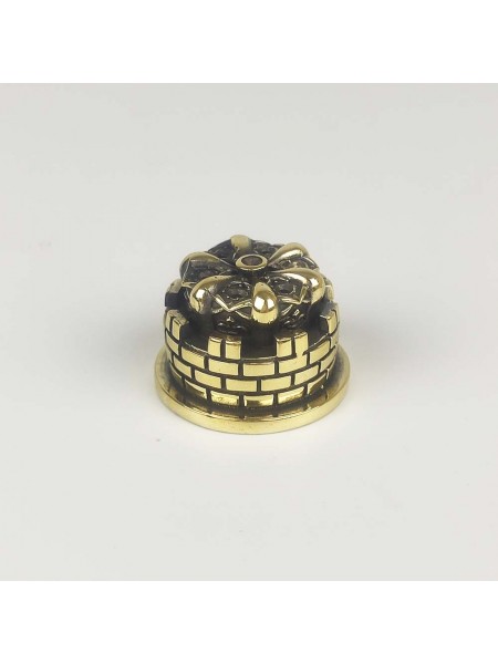 "Монарх мини" тыльник шампурный, латунь