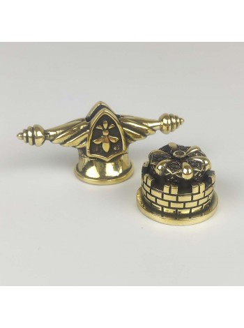 "Монарх мини" пара шампурная, латунь