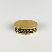 "Кинжальные "Финки"" шампурный тыльник, латунь