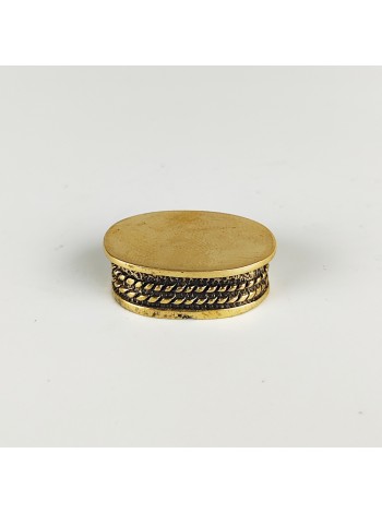 "Кинжальные "Финки"" шампурный тыльник, латунь