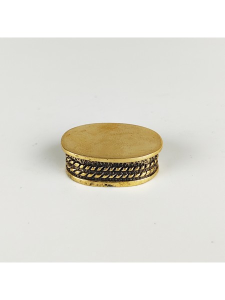 "Кинжальные "Финки"" шампурный тыльник, латунь