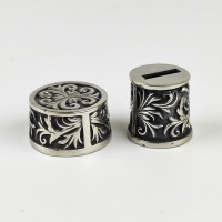 "Версаль" пара шампурная, белая бронза