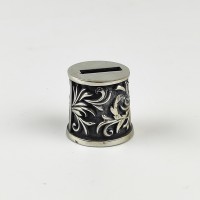 "Версаль" оковка шампурная, белая бронза