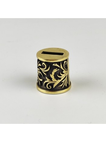 "Версаль" оковка шампурная, латунь