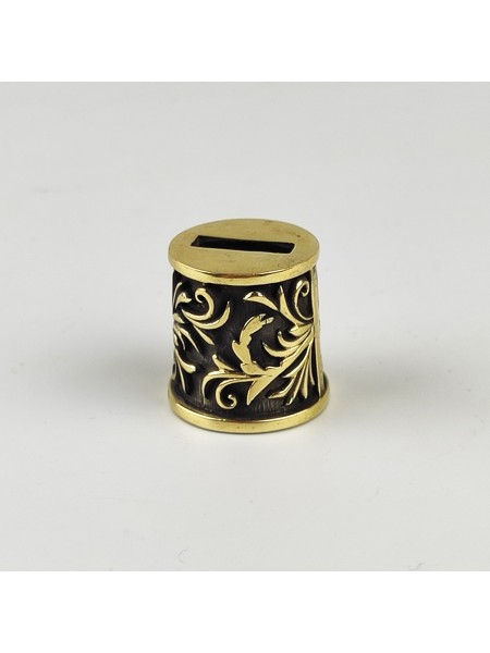 "Версаль" оковка шампурная, латунь