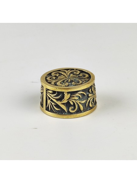 "Версаль" тыльник шампурный (27 мм), латунь