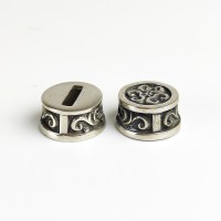 "Версаль мини" пара шампурная, белая бронза