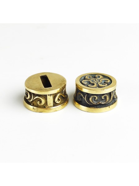 "Версаль мини" пара шампурная, латунь