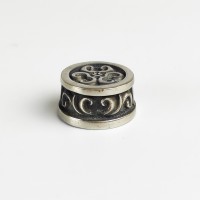 "Версаль мини" тыльник шампурный, белая бронза