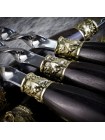"Буйволи" шампури ручної роботи в сагайдаку (латунь)