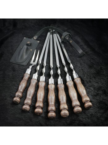 "Класичні" кава, шампури з виделкою в сагайдаку