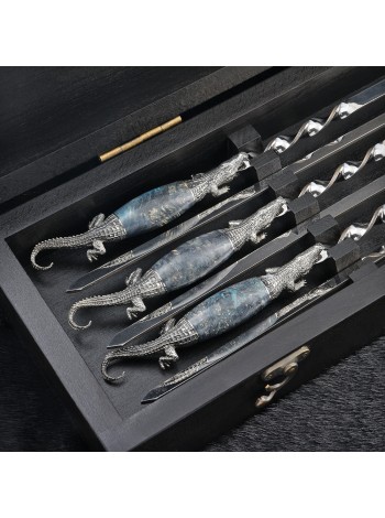 "Крокодили" кейс для шампурів 