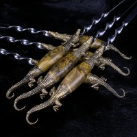 "Крокодили" ПІД ЗАМОВЛЕННЯ, жовтий кап, латунь