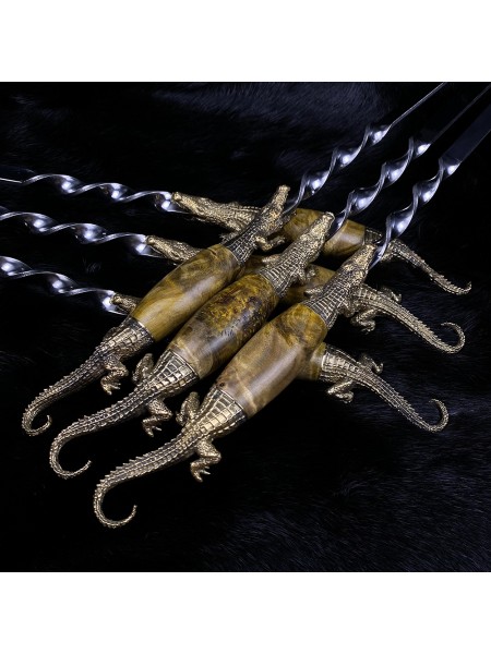 "Крокодили" ПІД ЗАМОВЛЕННЯ, жовтий кап, латунь