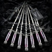 Шампури "Монарх" №3, з виделкою, приклад виконання