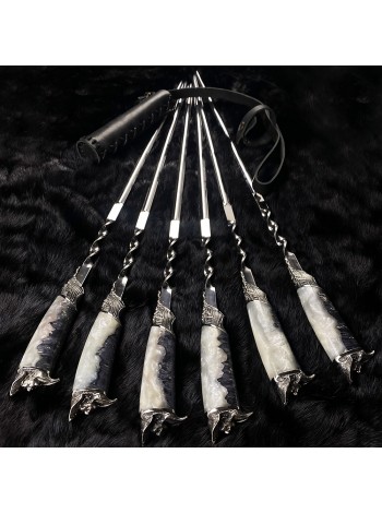 "Пірати" шампури, набір у сагайдаку (№1)