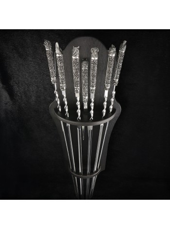 "Преміум" підвіс для шампурів настінний