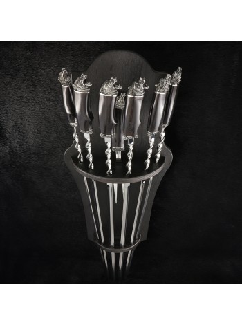 Підвіс настінний для шампурів "Престиж"