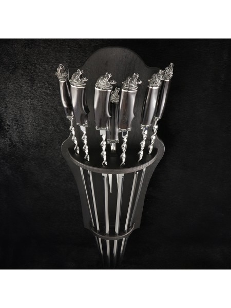 Підвіс настінний для шампурів "Престиж"