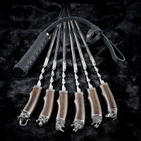 "Престиж" біла бронза, 6 шампурів в сагайдаку